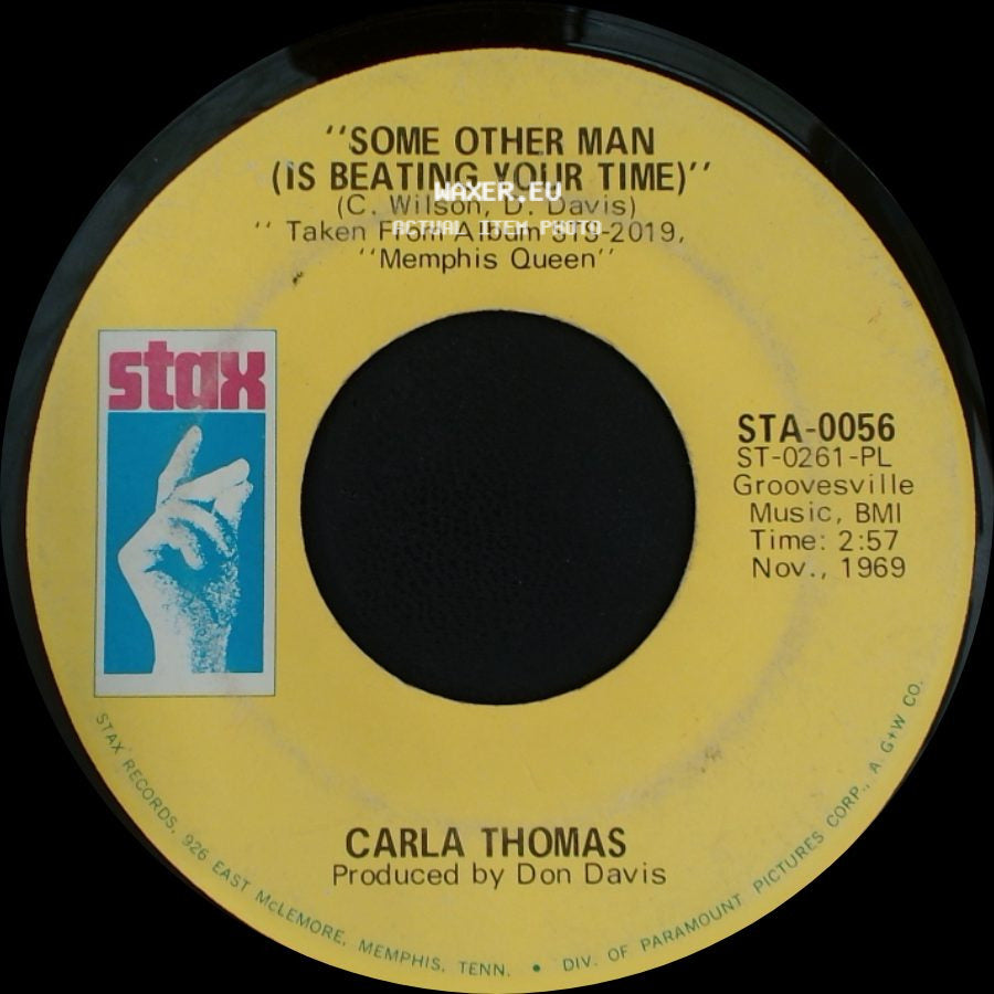Carla Thomas - Guide Me Well / Some Other Man (Is Beating Your Time) side B