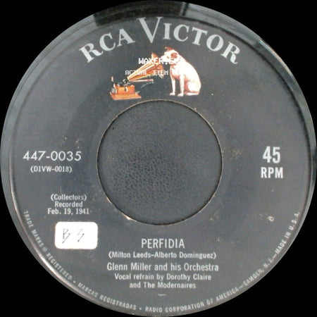 Glenn Miller And His Orchestra - At Last / Perfidia side B