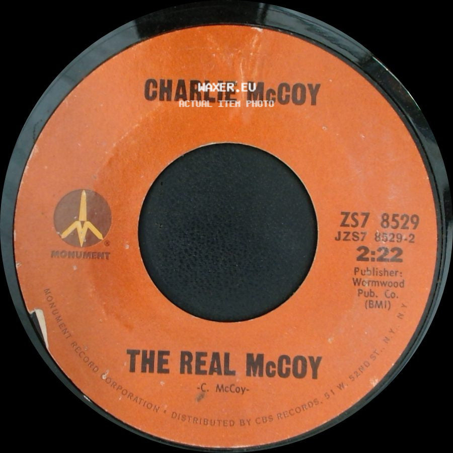 Charlie Mccoy - The Real Mccoy / I Started Loving You Again side A