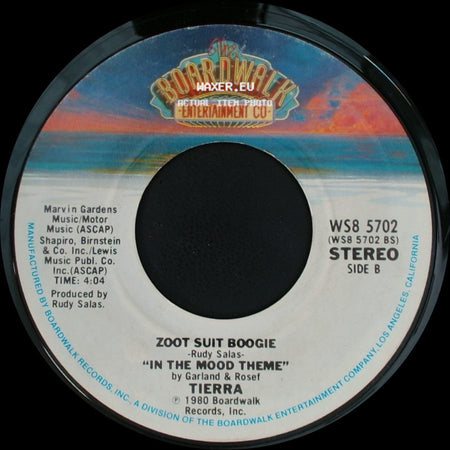Tierra - Together / Zoot Suit Boogie / In The Mood Theme side B