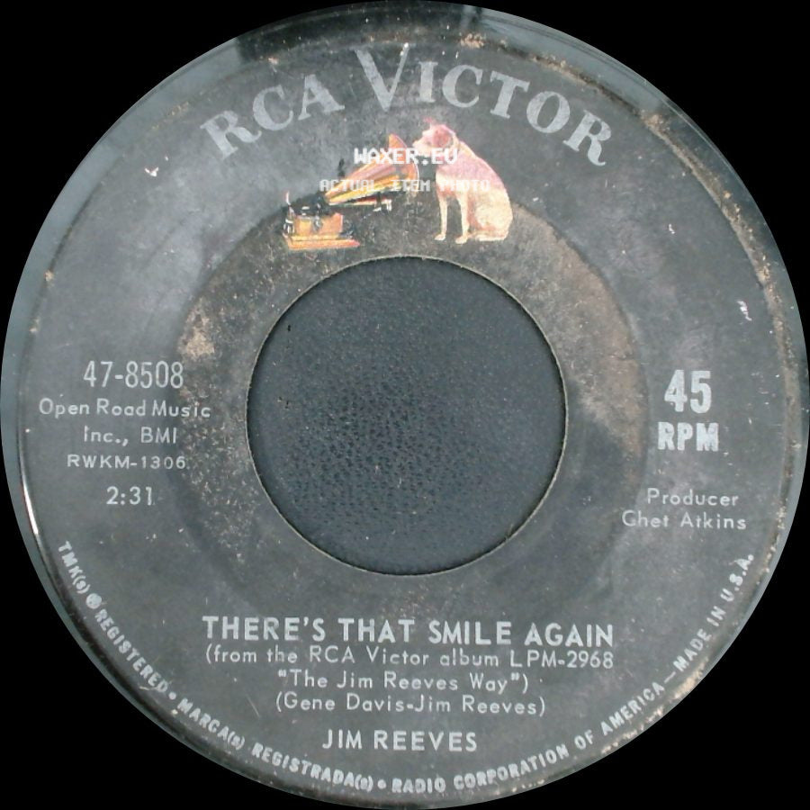 Jim Reeves - There's That Smile Again / This Is It side A