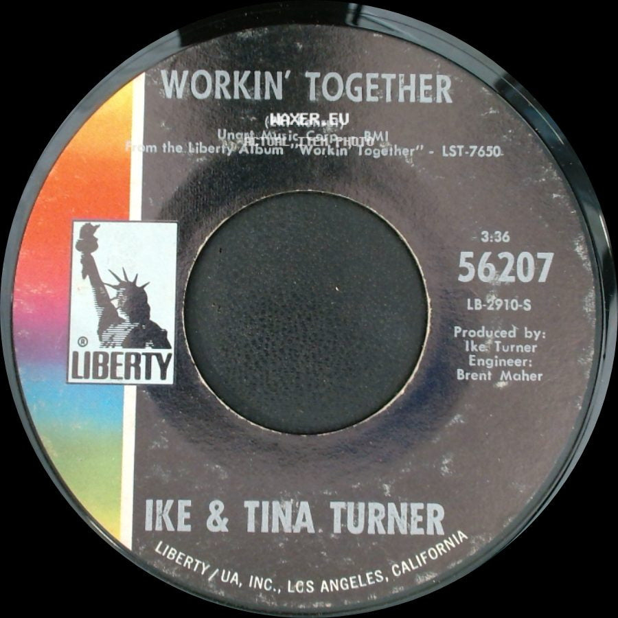 Ike & Tina Turner - Workin' Together / The Way You Love Me side A
