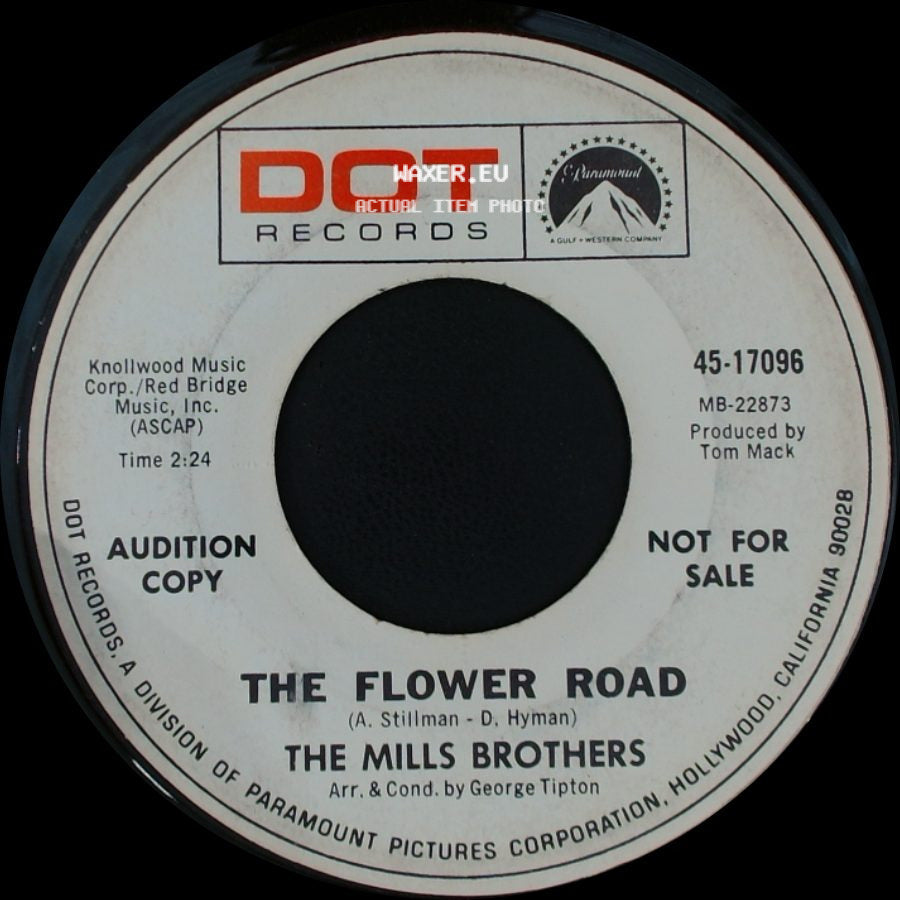 The Mills Brothers - My Shy Violet / The Flower Road side B