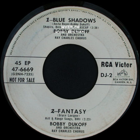 Bobby Dukoff / Eddie Heywood - Blue Shadows / Fantasy / 1-Lost Love / 2-Mozambique side A