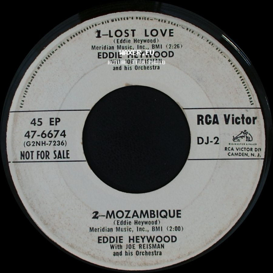 Bobby Dukoff / Eddie Heywood - Blue Shadows / Fantasy / 1-Lost Love / 2-Mozambique side B