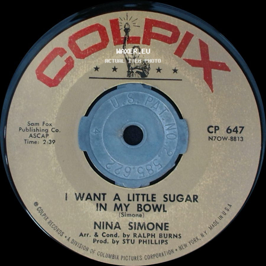 Nina Simone - I Got It Bad / I Want A Little Sugar In My Bowl side B