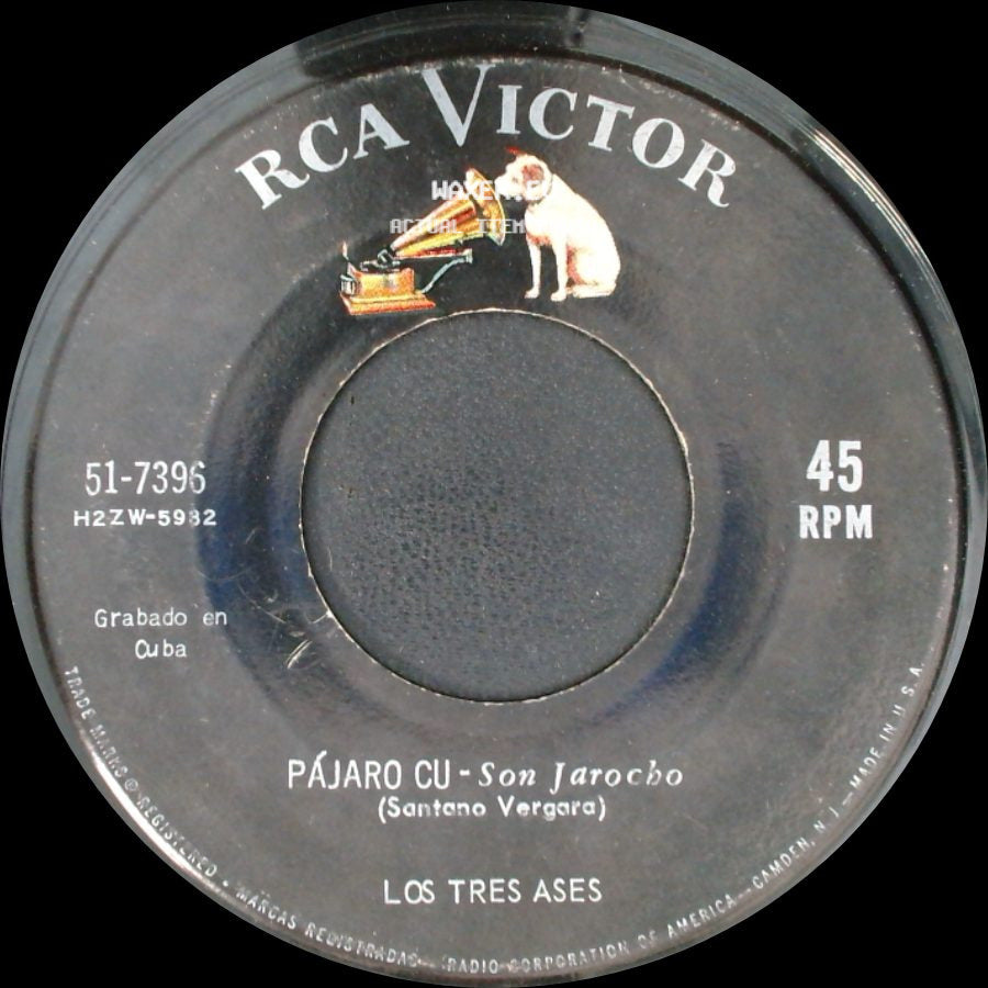 Los Tres Ases - Se Me Hizo Fácil - Canción Ranchera (It Was Easy) (Agustín Lara) / Pájaro Cu - Son Jarocho side B