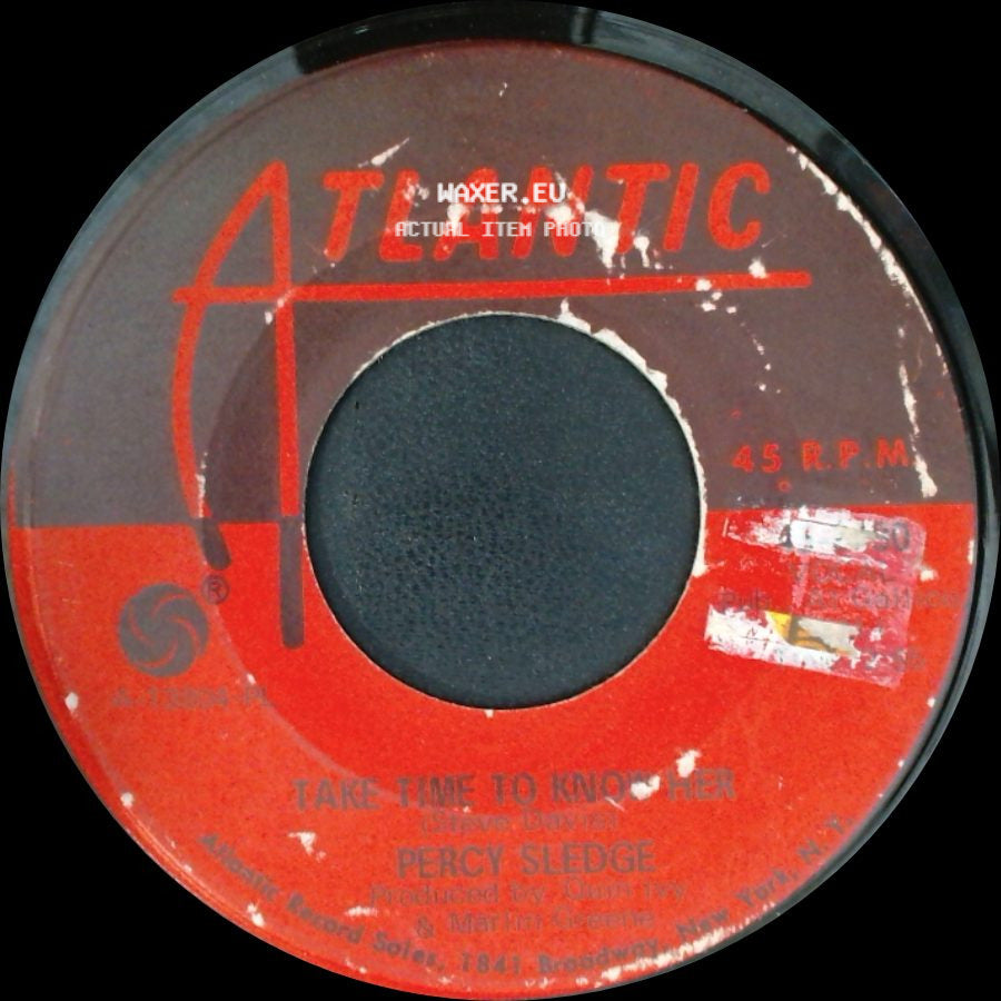 Percy Sledge - It's All Wrong But It's Alright / Take Time To Know Her side B