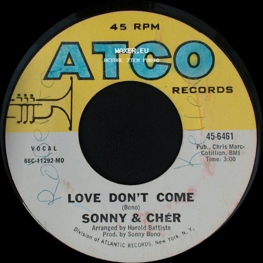 Sonny & Cher - Love Don't Come / The Beat Goes On side A