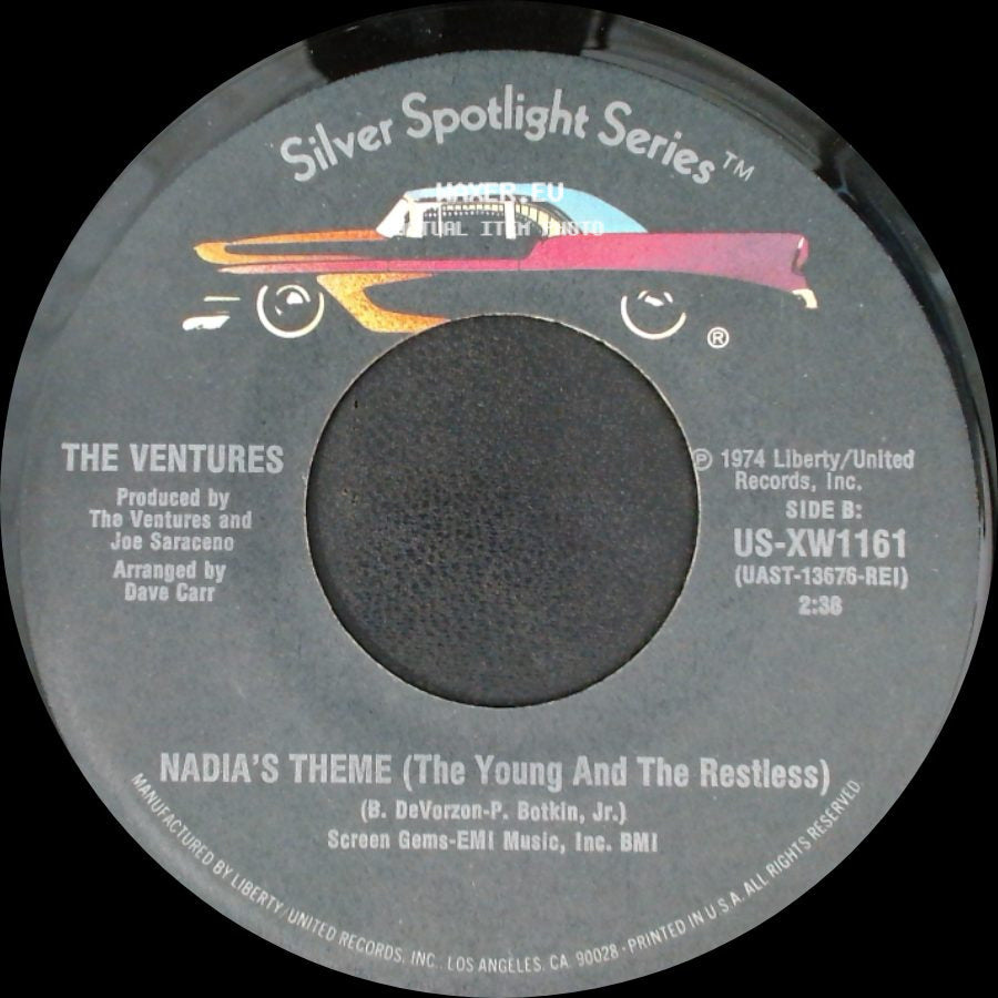 The Ventures - Wipe-Out / Nadia's Theme (The Young And The Restless) side B