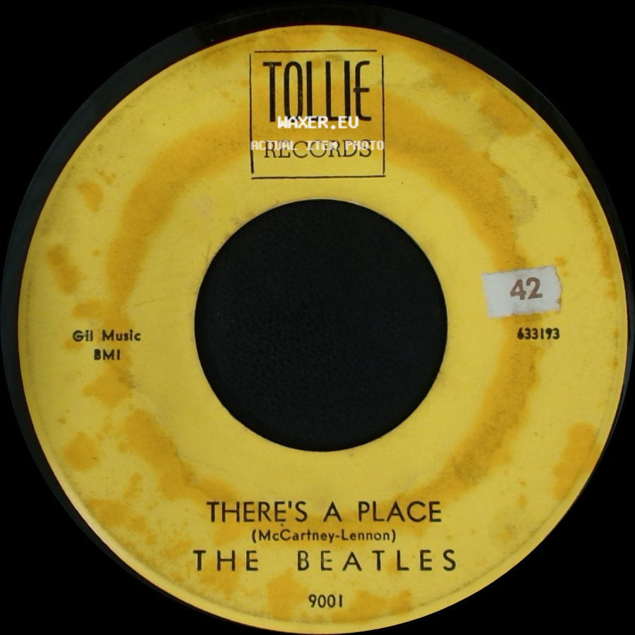 The Beatles - There's A Place / Twist And Shout (Medley-Short) side A