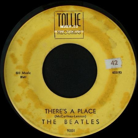 The Beatles - There's A Place / Twist And Shout (Medley-Short) side A