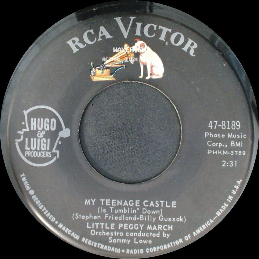 Little Peggy March - My Teenage Castle (Is Tumblin' Down) / I Wish I Were A Princess side A
