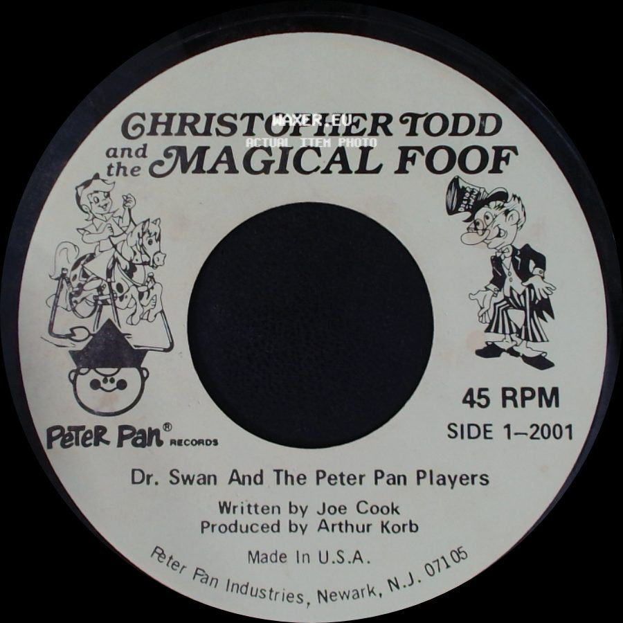 Christopher Todd And The Magical Foof - Dr. Swan And The Peter Pan Players / Dr. Swan And The Peter Pan Players side A