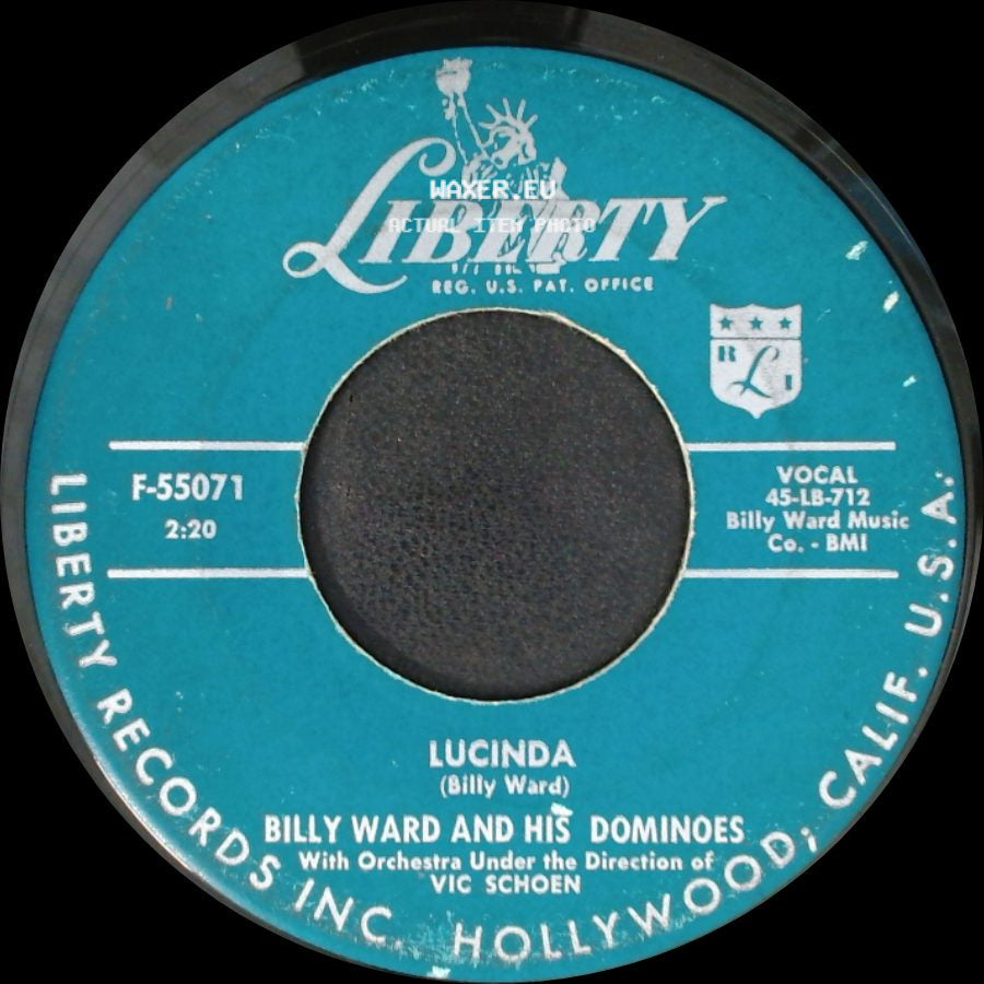 Billy Ward And His Dominoes - Star Dust / Lucinda side B