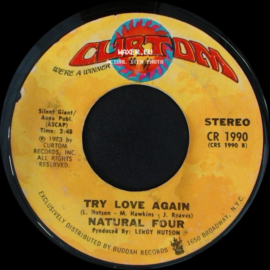 Natural Four - Try Love Again / Can This Be Real side A