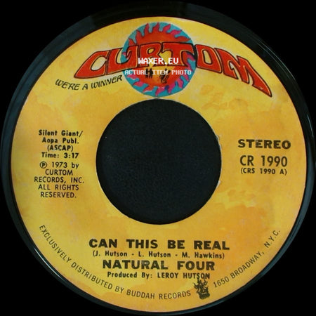Natural Four - Try Love Again / Can This Be Real side B