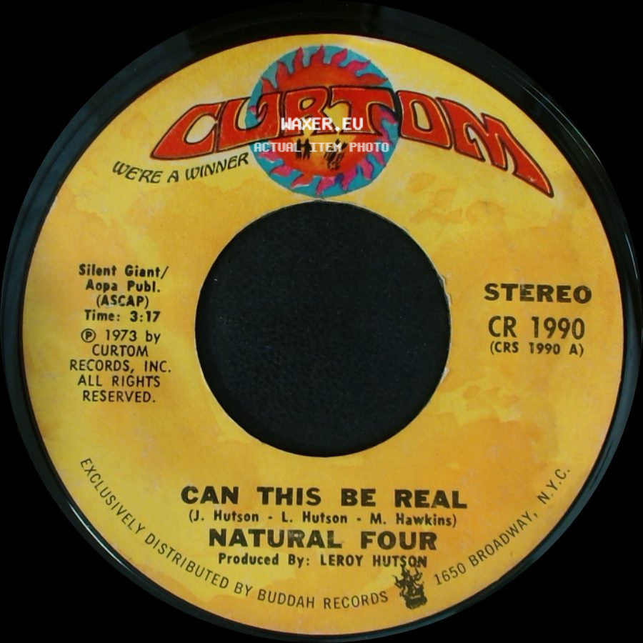 Natural Four - Try Love Again / Can This Be Real side B
