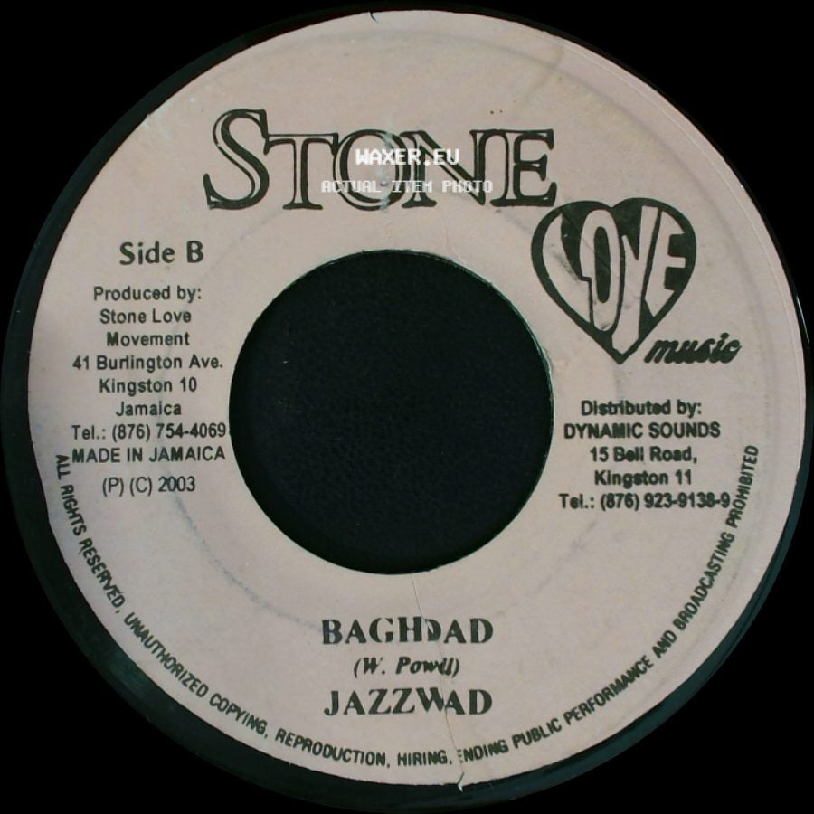 Wayne Marshall / Jazzwad - All Night Long / Baghdad side B
