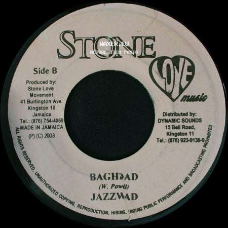 Wayne Marshall / Jazzwad - All Night Long / Baghdad side B
