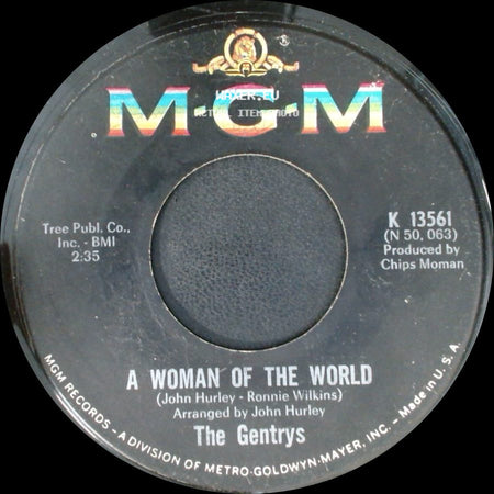 The Gentrys - There Are Two Sides To Every Story / A Woman Of The World side B