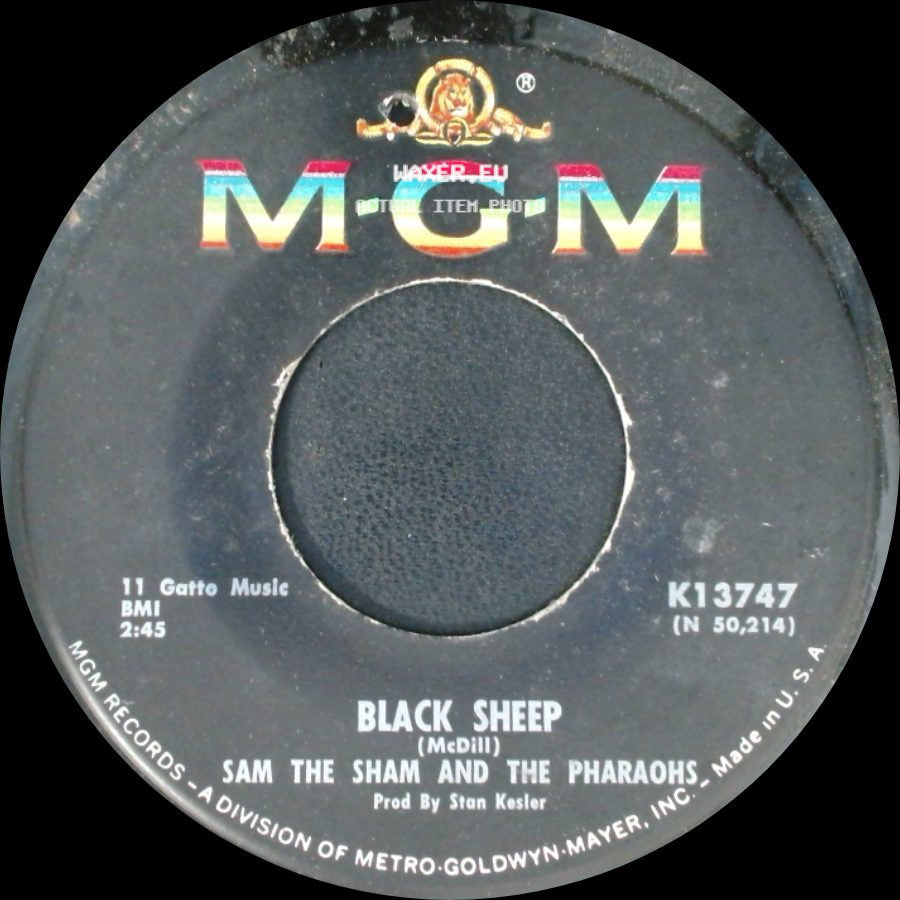 Sam The Sham And The Pharaohs - Black Sheep / My Day's Gonna Come side A