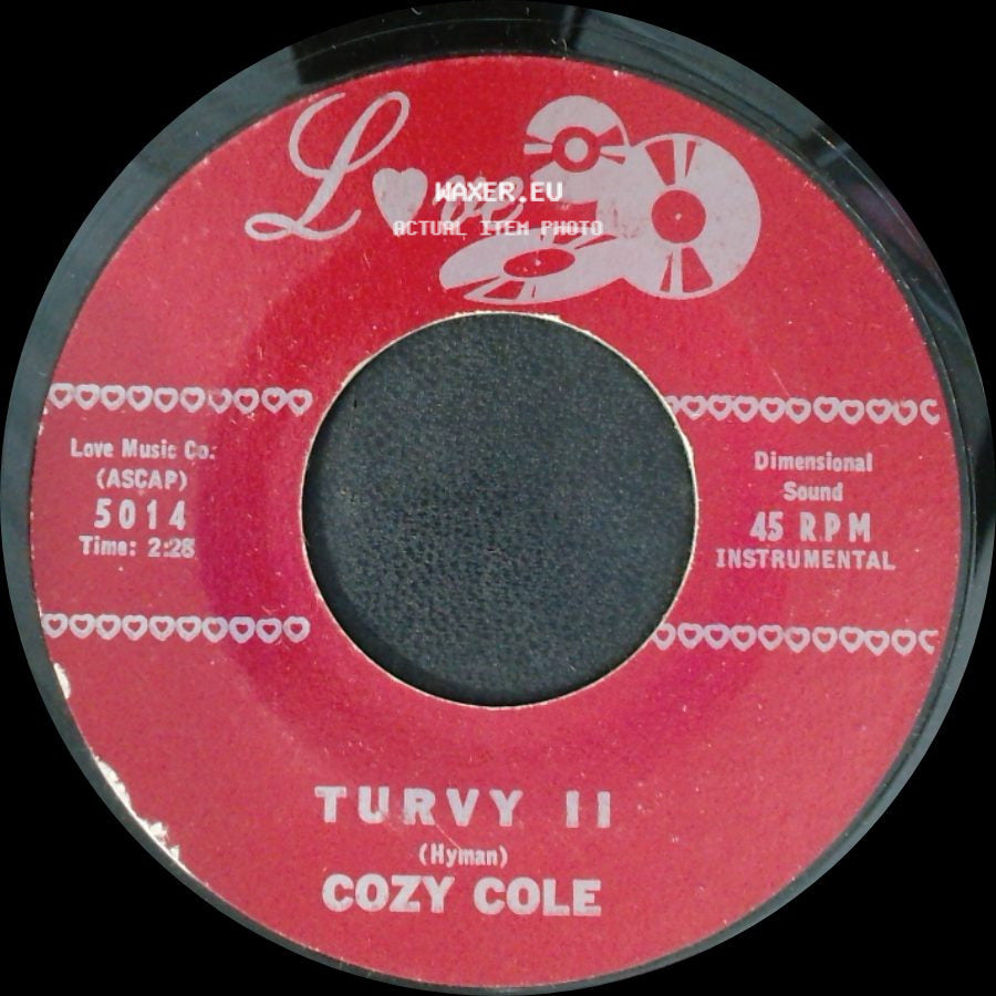 Cozy Cole - Turvy Ii / Turvy I side A