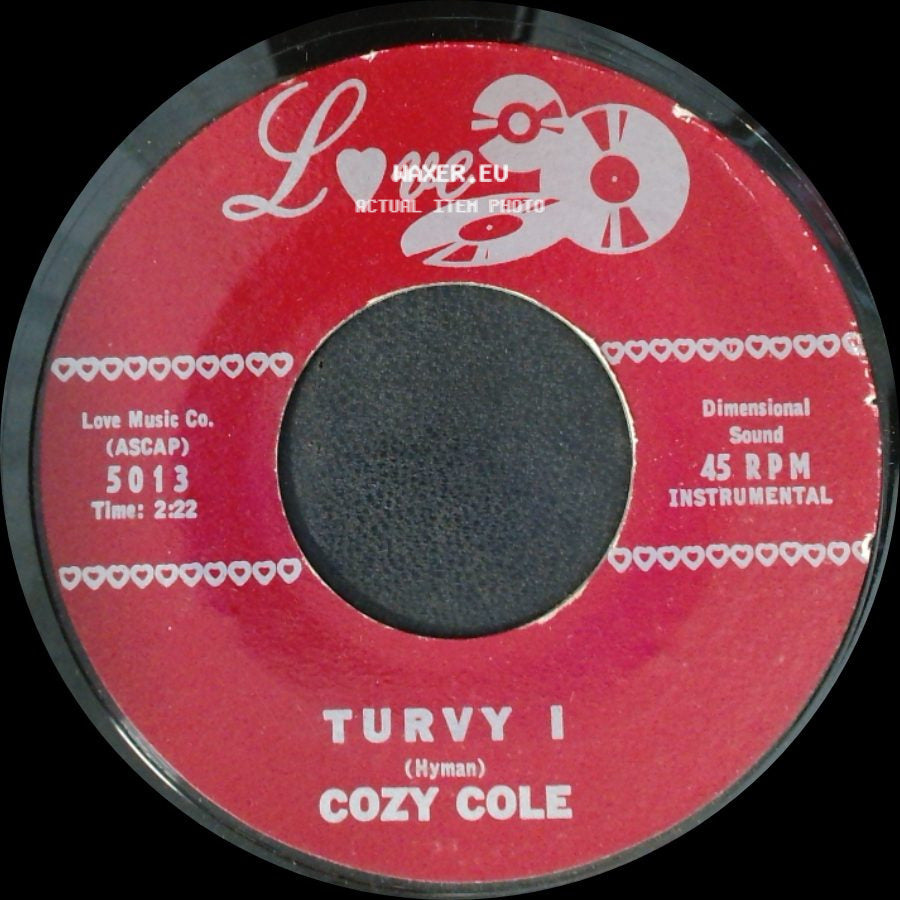 Cozy Cole - Turvy Ii / Turvy I side B