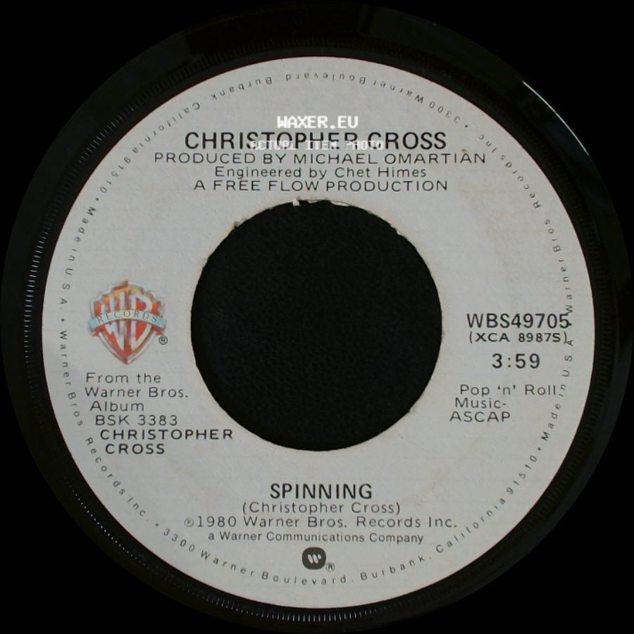 Christopher Cross - Say You'll Be Mine / Spinning side B