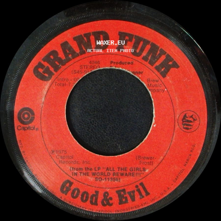 Grand Funk - Good & Evil / Bad Time side A