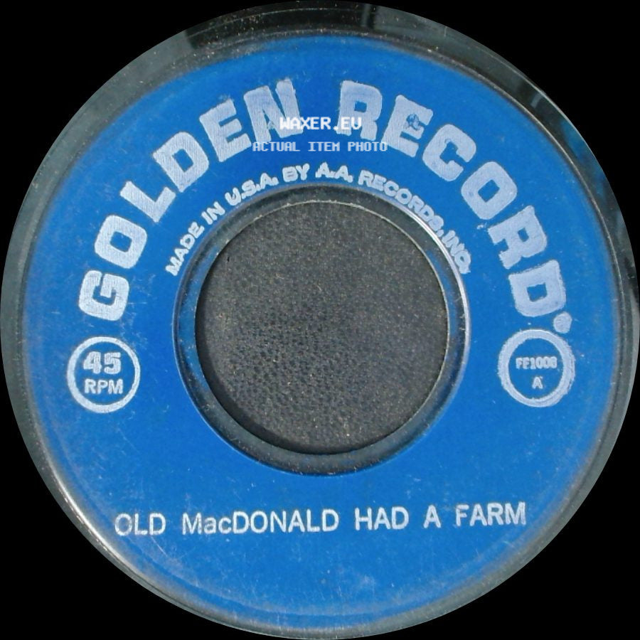 Unknown Artist - The Owl And The Pussycat / Old Macdonald Had A Farm side B