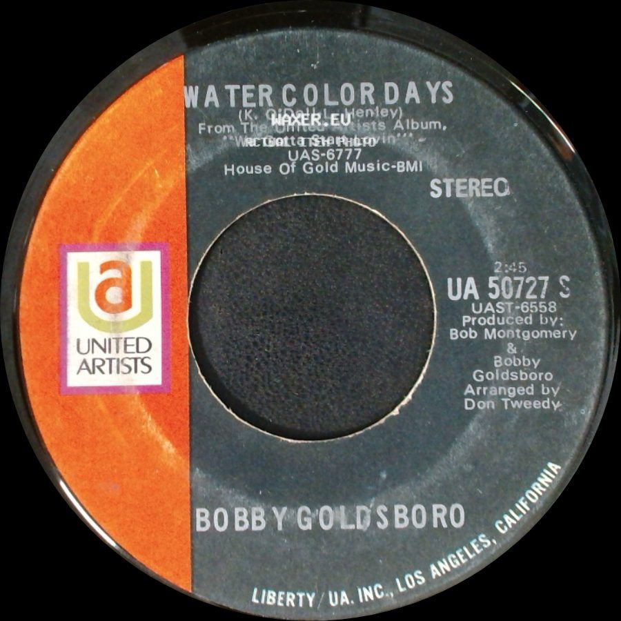 Bobby Goldsboro - Watching Scotty Grow / Watercolor Days side B