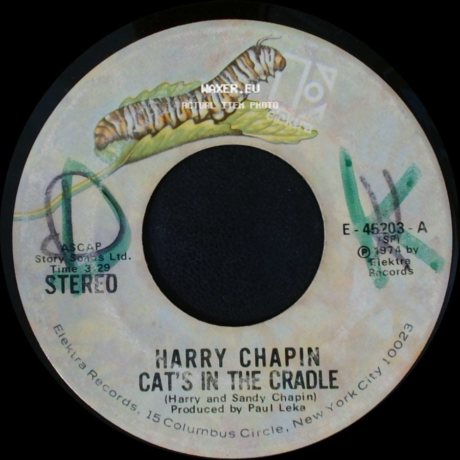 Harry Chapin - Vacancy / Cat's In The Cradle side B