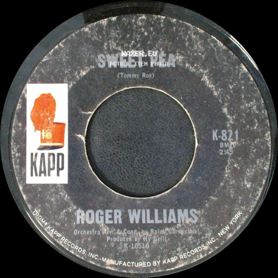 Roger Williams - Sweet Pea / Love Me Forever side A