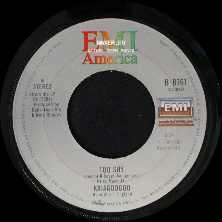 Kajagoogoo - Take Another View / Too Shy side B