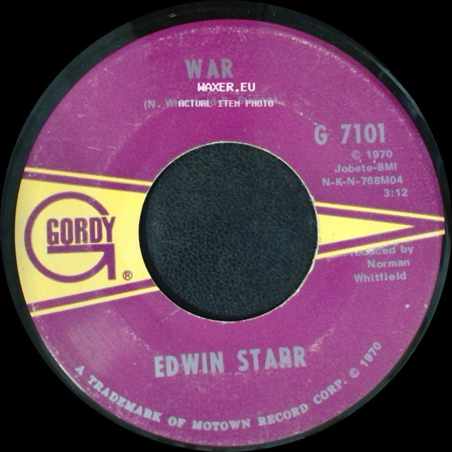 Edwin Starr - He Who Picks A Rose / War side B