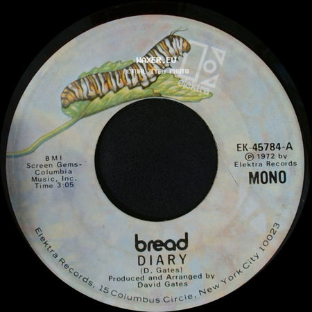 Bread - Diary / Down On My Knees side A