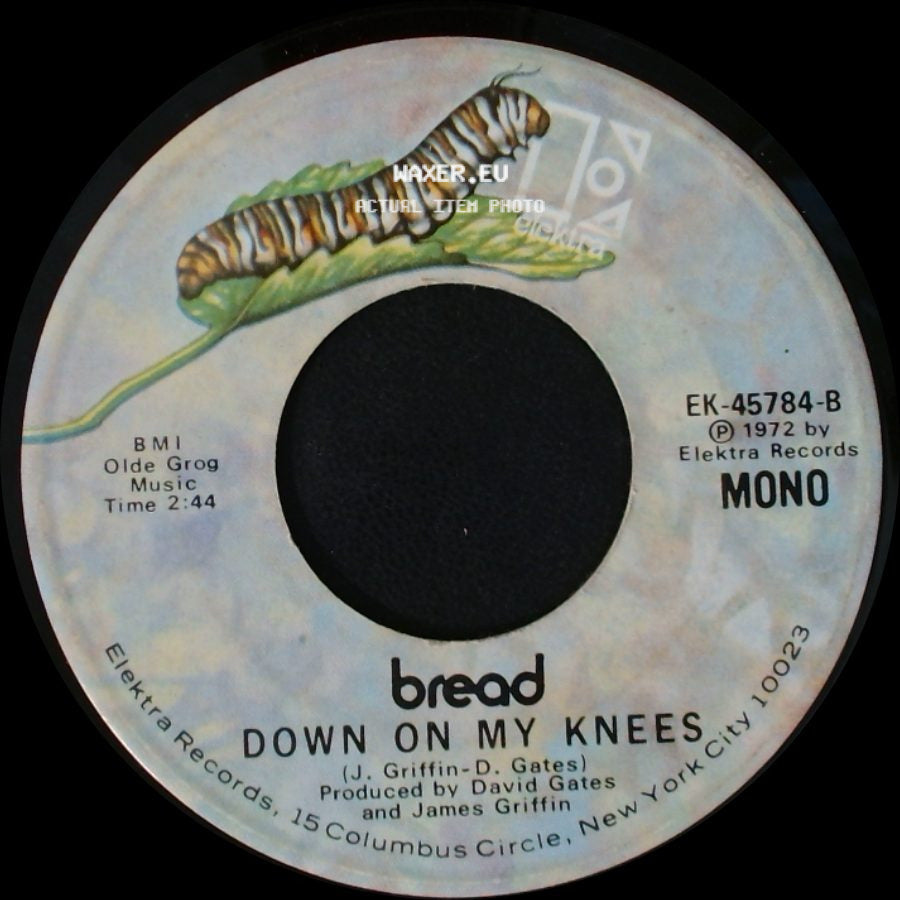 Bread - Diary / Down On My Knees side B