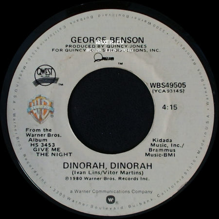 George Benson - Dinorah, Dinorah / Give Me The Night side A