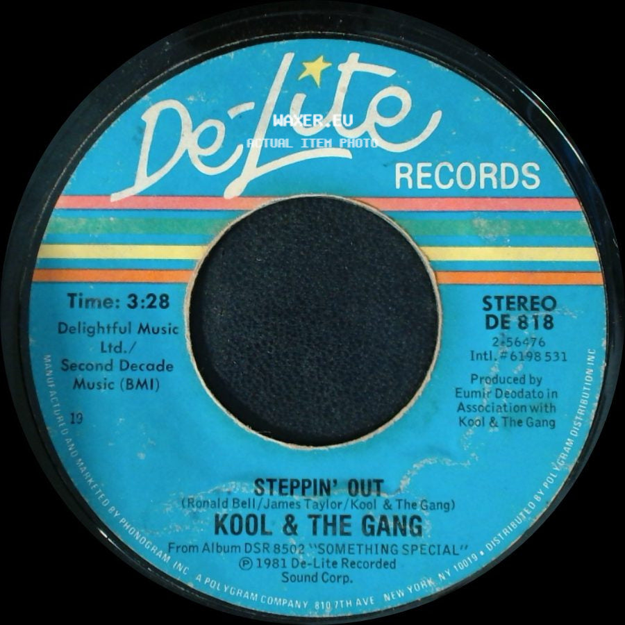 Kool & The Gang - Steppin' Out / Get Down On It side A