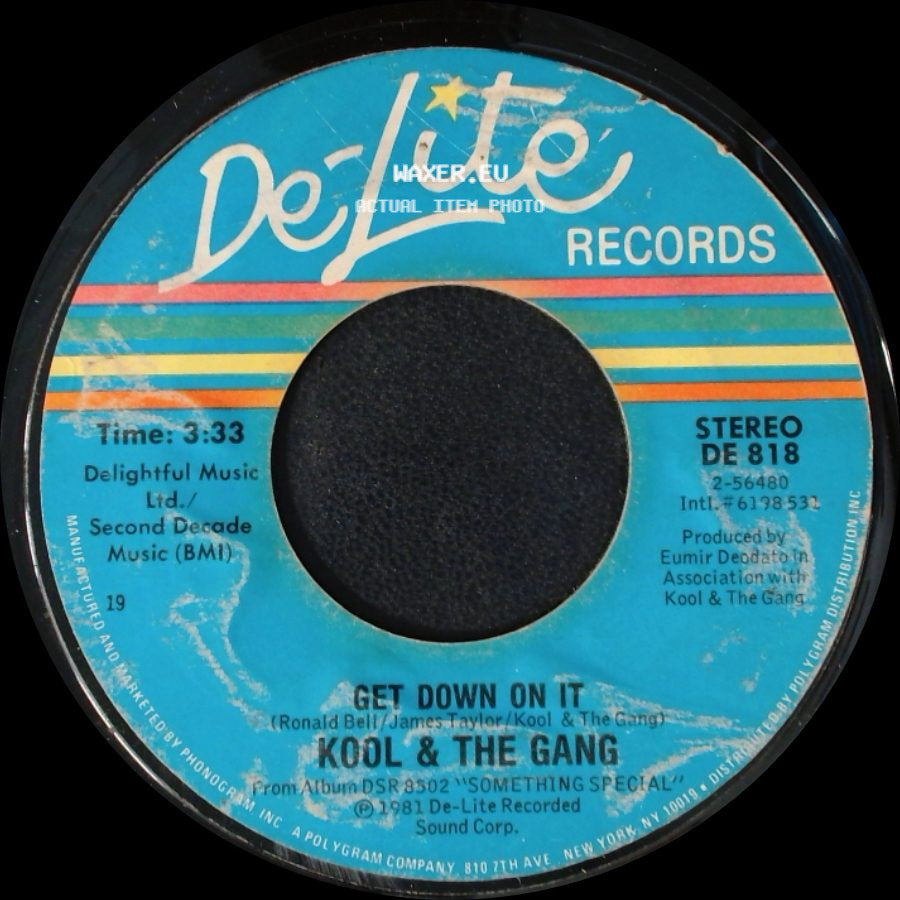 Kool & The Gang - Steppin' Out / Get Down On It side B