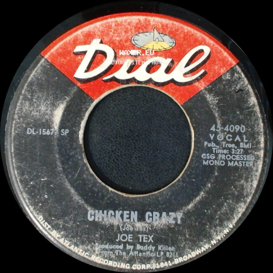 Joe Tex - Buying A Book / Chicken Crazy side B
