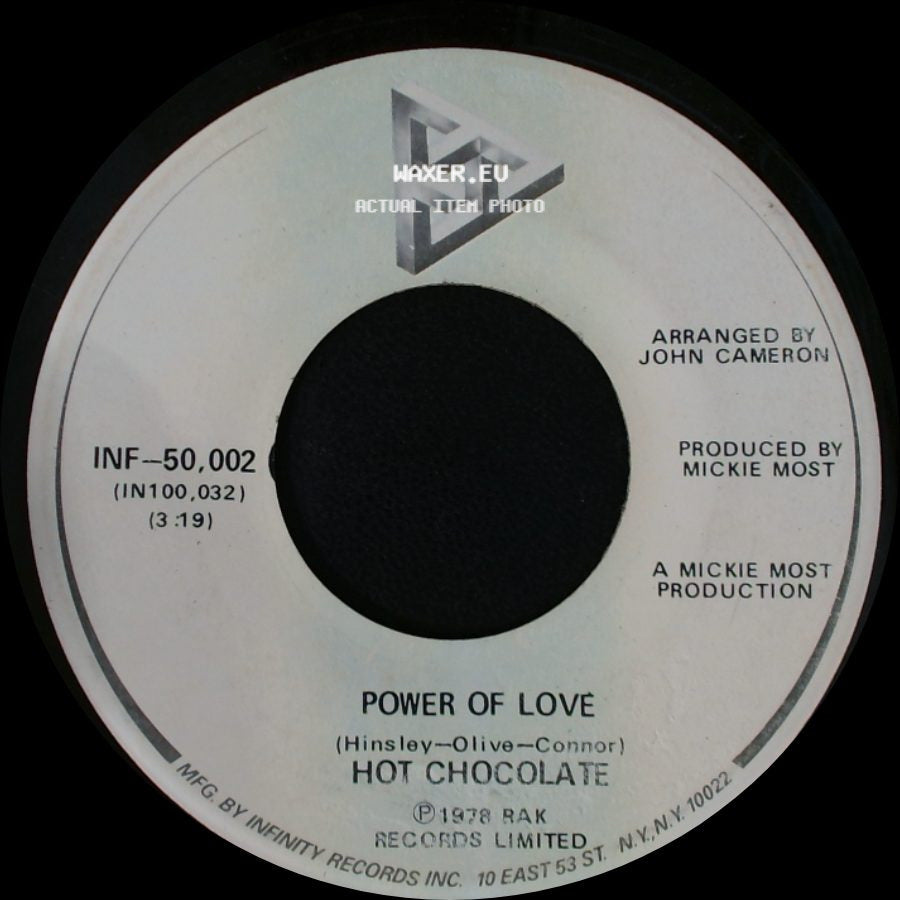 Hot Chocolate - Power Of Love / Every 1's A Winner side A