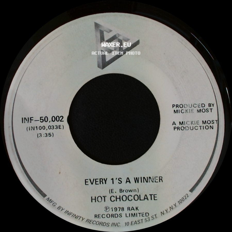 Hot Chocolate - Power Of Love / Every 1's A Winner side B