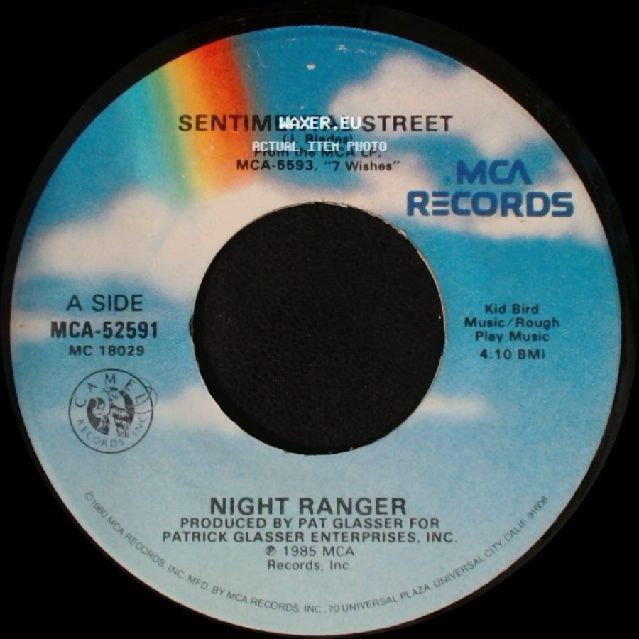 Night Ranger - Sentimental Street / Night Machine side A
