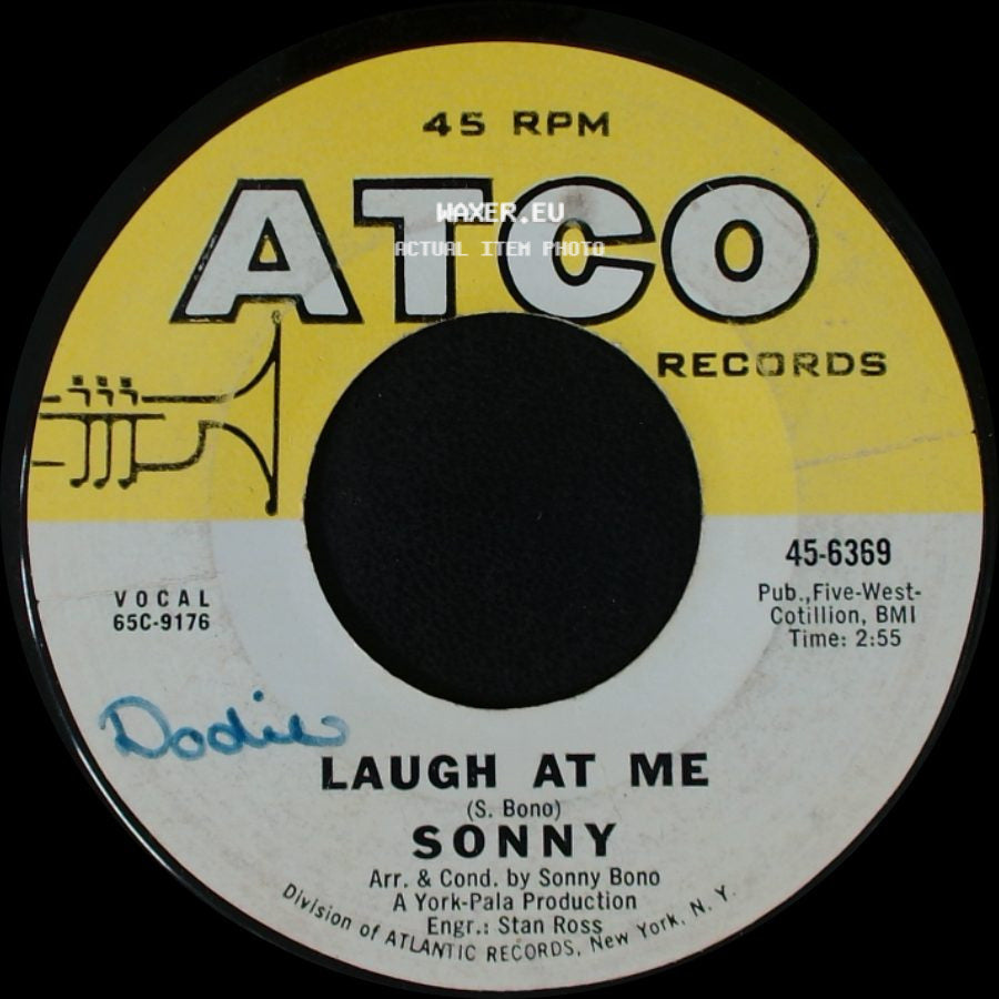 Sonny / Sonny's Group - Laugh At Me / Tony side A
