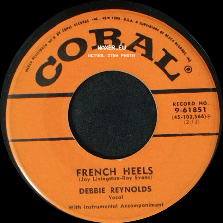 Debbie Reynolds - Tammy / French Heels side B