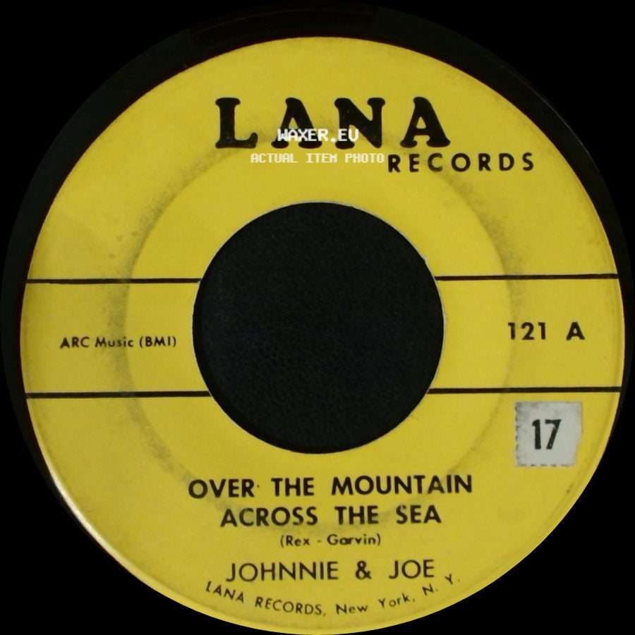 Johnnie & Joe - Shortening Bread / Over The Mountain Across The Sea side B
