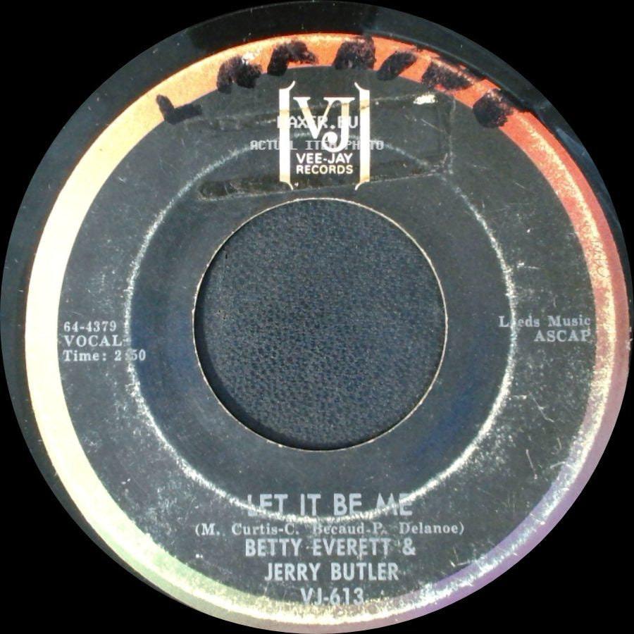 Betty Everett & Jerry Butler - Let It Be Me / Ain't That Loving You Baby side A