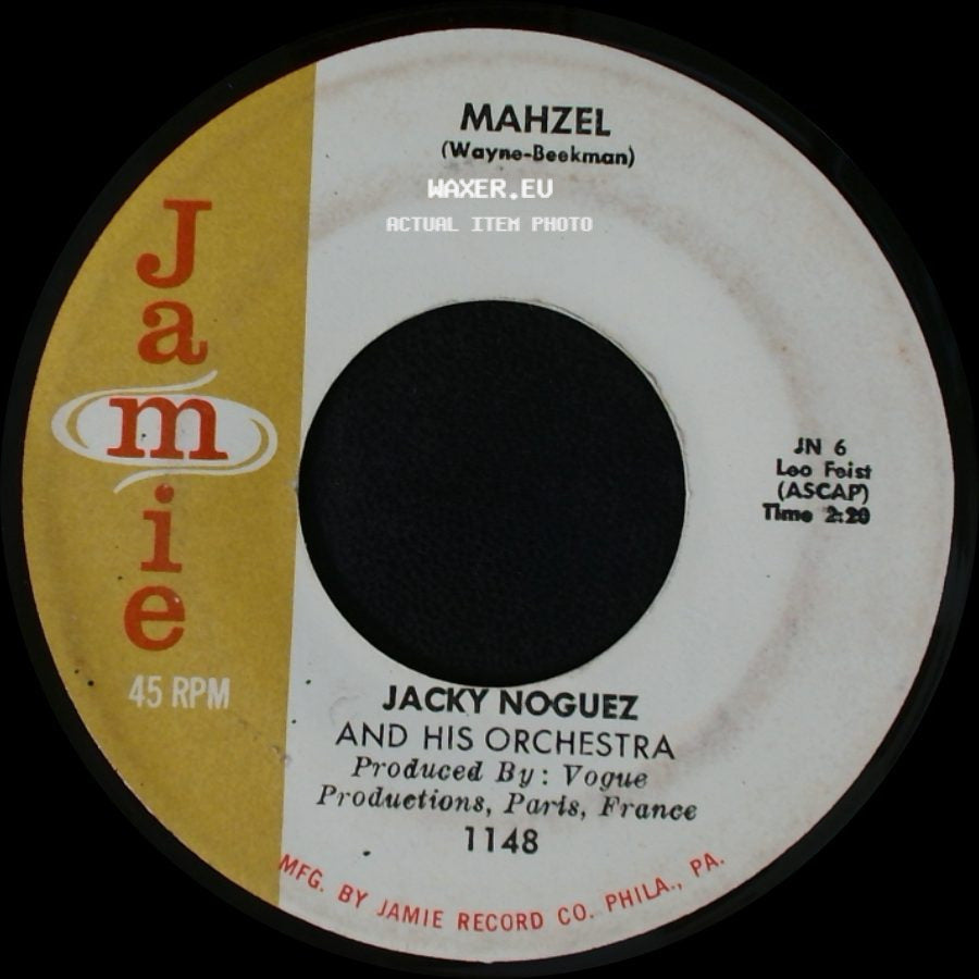 Jacky Noguez And His Orchestra - Mahzel / Amapola side A
